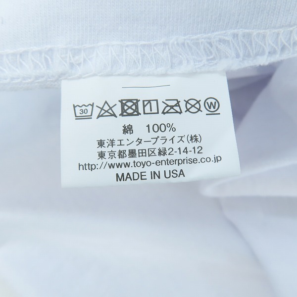 実際に弊社で買取させて頂いたBUZZ RICKSON'S/バズリクソンズ GIL ELVGREN GEORGIA PEACH Tシャツ BR79438 /XXLの画像 4枚目