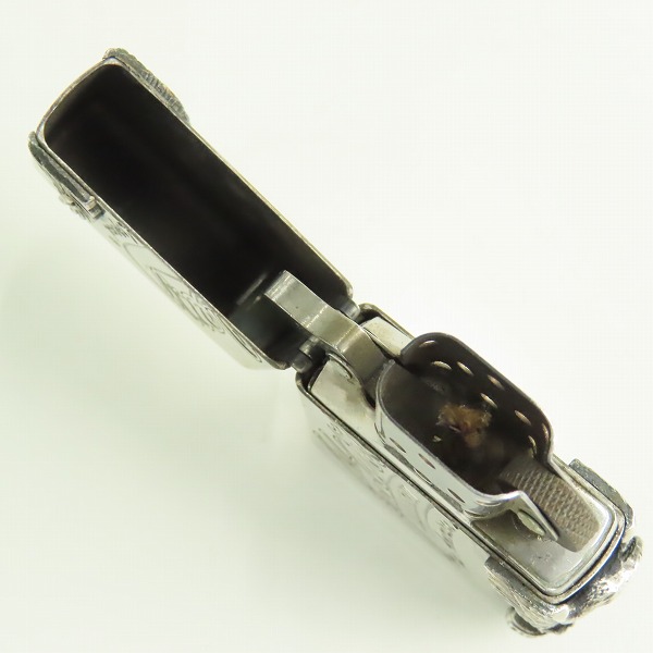 実際に弊社で買取させて頂いたZIPPO/ジッポー HARLEY DAVIDSON/ハーレーダビッドソン サイドメタル 1996年製の画像 5枚目