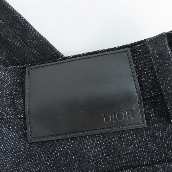 実際に弊社で買取させて頂いた【JPタグ】DIOR HOMME/ディオールオム オブリーク/トロッター デニムパンツ 013DS00B236X/29の画像 2枚目
