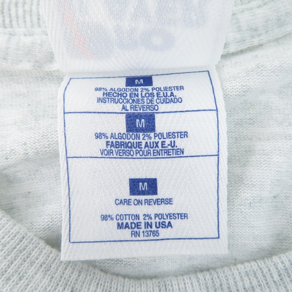 実際に弊社で買取させて頂いたPRO PLAYER/プロプレイヤー NBA Finals 1996 BULLS vs SONICS ヴィンテージ Tシャツ カットソー Mの画像 3枚目