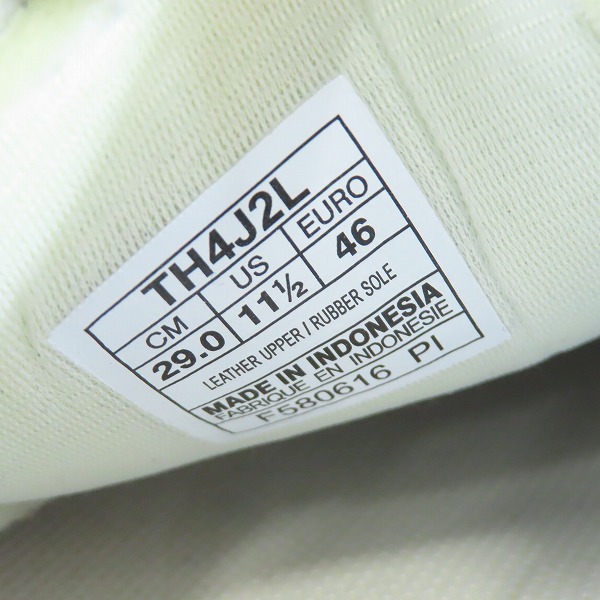 実際に弊社で買取させて頂いたOnitsuka Tiger/オニツカタイガー MEXICO 66/メキシコ レザースニーカー TH4J2L/29.0の画像 5枚目