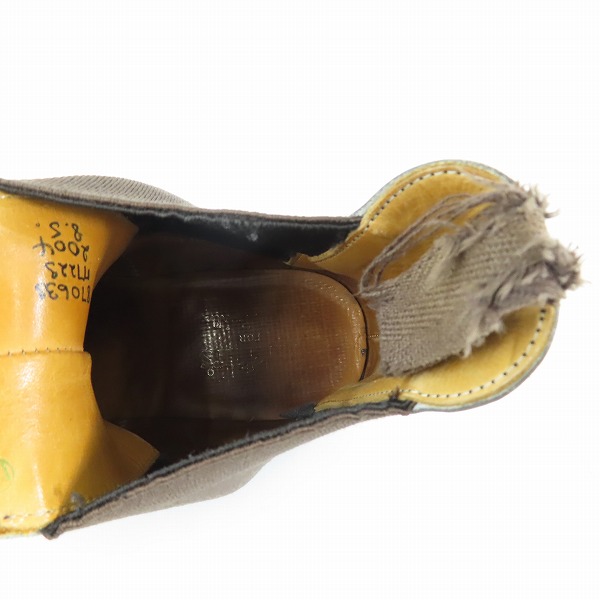 実際に弊社で買取させて頂いたTricker's FOR Paul Smith/トリッカーズ×ポールスミス 別注 サイドゴアブーツ M7223/8の画像 4枚目