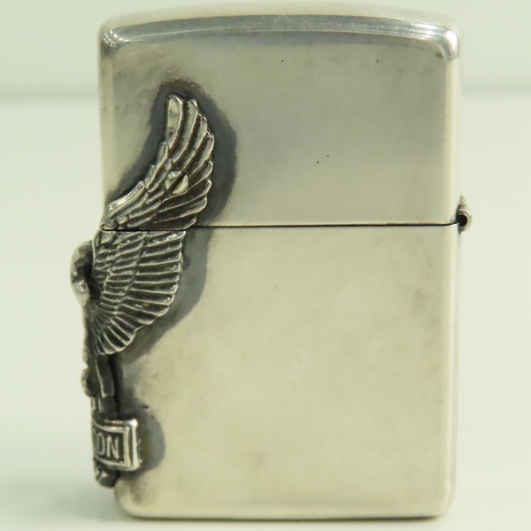 実際に弊社で買取させて頂いたZIPPO/ジッポー HARLEY DAVIDSON/ハーレーダビッドソン サイドメタル 1996年製の画像 1枚目