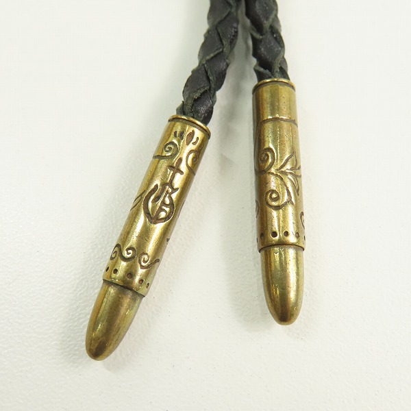 実際に弊社で買取させて頂いたGANGSTERVILLE×Galcia/ギャングスタービル×ガルシア G ループタイ/ボロタイの画像 5枚目