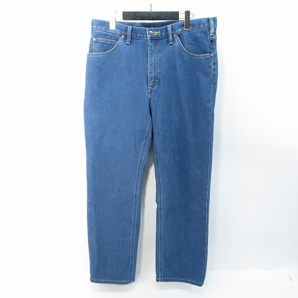 実際に弊社で買取させて頂いたLee/リー ストレート 裏起毛 デニムパンツ/ジーンズ 02010/36