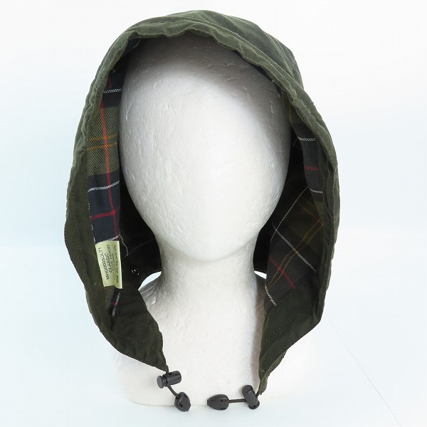 実際に弊社で買取させて頂いたBarbour/バブアー Classic Sylkoil Hood/クラシックシルコイルフード MHO0003OL71の画像 1枚目