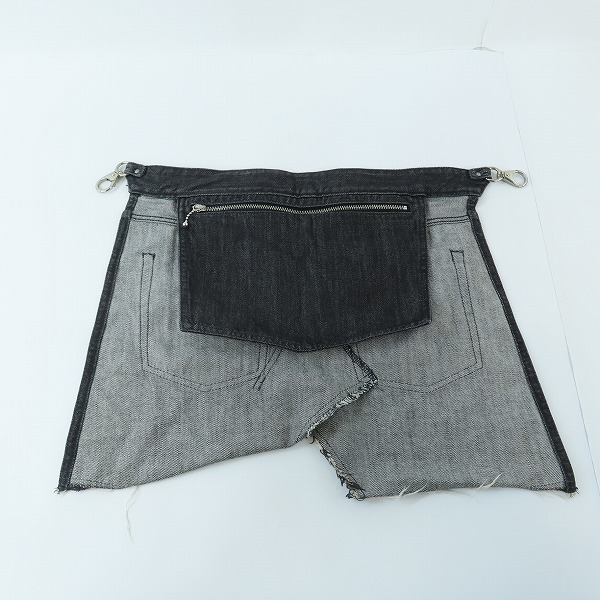 実際に弊社で買取させて頂いたmastermind JAPAN/マスターマインドジャパン identity期 Denim LAP Accessory/デニムラップアクセサリー MA2-HB01-00/0の画像 1枚目