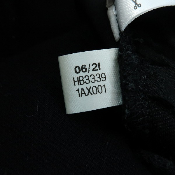 実際に弊社で買取させて頂いたY-3/ワイスリー U SQUARE VELVET SPACER CREW SWEATSHIRT/ベロアクルーネックスウェットトレーナー HB3339/Sの画像 5枚目