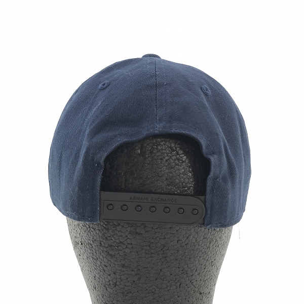 実際に弊社で買取させて頂いたARMANI EXCHANGE/アルマーニエクスチェンジ AX ロゴ キャップの画像 3枚目