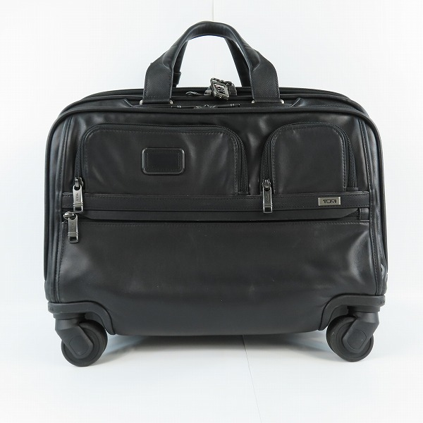 実際に弊社で買取させて頂いたTUMI/トゥミ DLX 4 WHL LPTP CASE BRIEF 9603627DL3