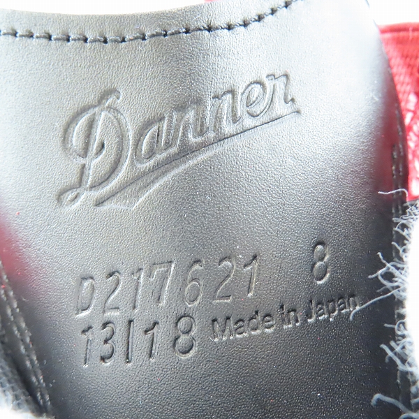 実際に弊社で買取させて頂いた【未使用】Danner×VALLICANS/ダナー×バリカンズ サイドゴア ブーツ D217621/8の画像 5枚目