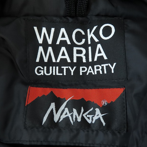 実際に弊社で買取させて頂いたWACKO MARI×NANGA/ワコマリア ×ナンガ 21AW DOWNJACKET TYPE-1 /ダウンジャケット/Lの画像 3枚目