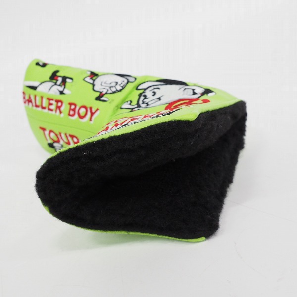 実際に弊社で買取させて頂いたScotty Cameron/スコッティキャメロン BALLER BOY FOR TOUR USE ONLY ボーラーボーイ/サークルT パター用ヘッドカバーの画像 4枚目