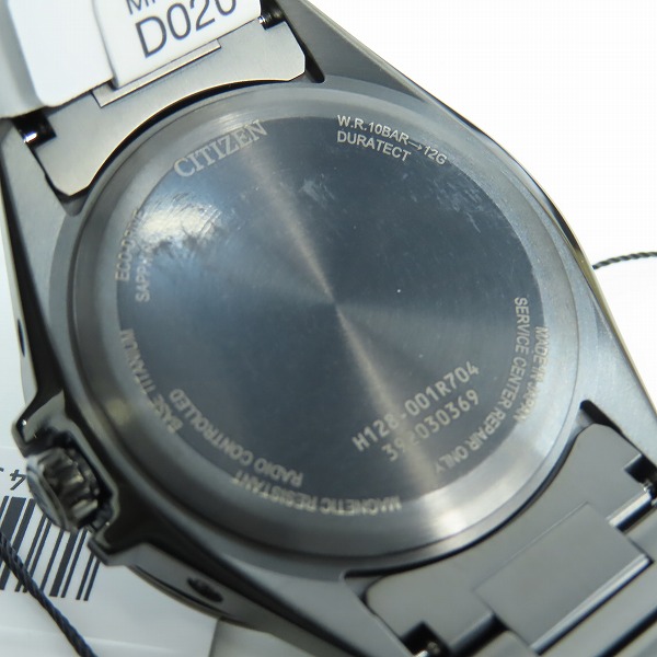 実際に弊社で買取させて頂いたCITIZEN/シチズン ACT Line/アクトライン　アテッサ ブラックチタン エコドライブ 腕時計 CB3035-72Eの画像 5枚目