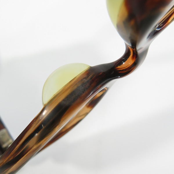 実際に弊社で買取させて頂いた泰八郎謹製/タイハチロウキンセイ 手造 メガネフレーム T-104の画像 9枚目