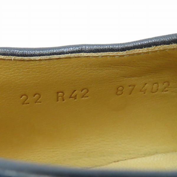 実際に弊社で買取させて頂いたPARABOOT/パラブーツ MICHAEL MARCHE Ⅱ/ミカエル レザー チロリアンシューズ 715610/42の画像 5枚目