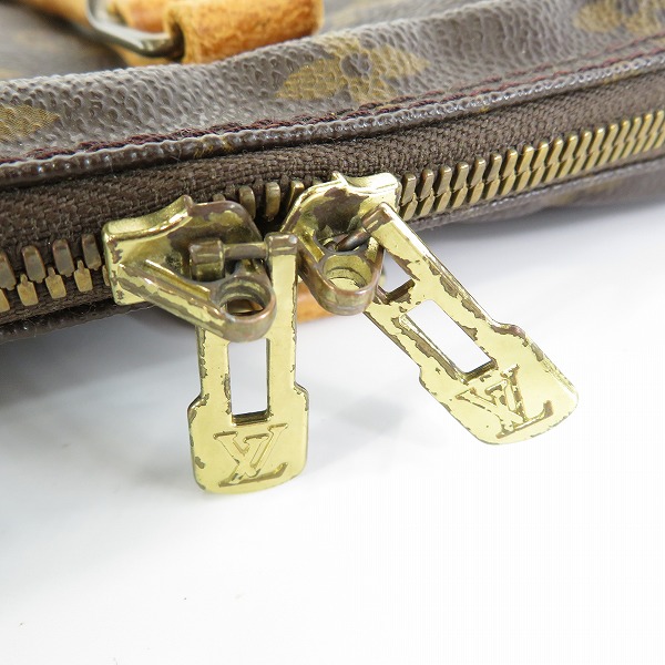 実際に弊社で買取させて頂いた【ジャンク】LOUIS VUITTON/ルイヴィトン モノグラム ポルト ドキュマン ヴォワヤージュ ブリーフケース M40226の画像 7枚目