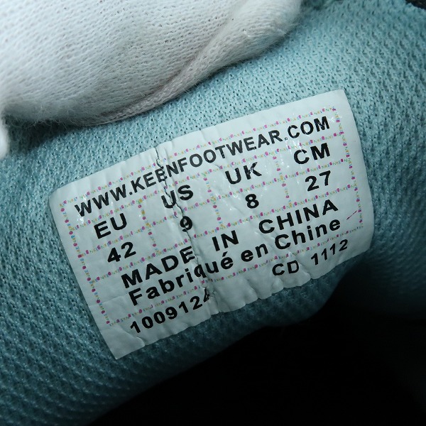 実際に弊社で買取させて頂いたKEEN/キーン JASPER/ジャスパー アウトドアスニーカー 1009124/27の画像 5枚目