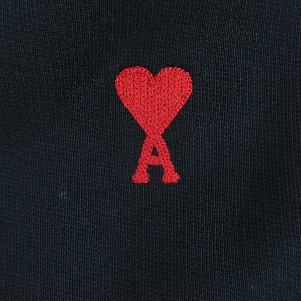 実際に弊社で買取させて頂いたAMI ALEXANDRE MATTIUSSI/アミ アレクサンドル マテュッシ AMI DE COEUR HOODIE ハートA パーカー BFHJ008.730/Sの画像 3枚目