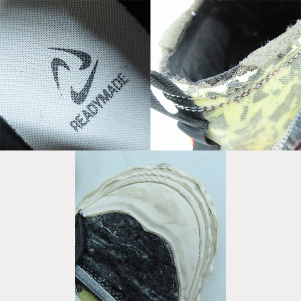 実際に弊社で買取させて頂いたNIKE×READYMADE/ナイキ×レディメイド BLAZER MID WHITE ブレーザー ミッド CZ3589-001/27.5の画像 6枚目