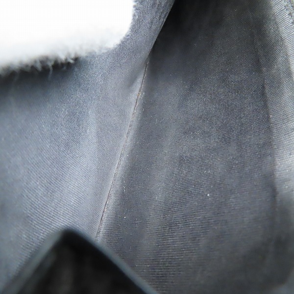 実際に弊社で買取させて頂いたGUCCI/グッチ グッチシマ アヴェル ブラック ラウンド ジップ/ファスナー ウォレット/長財布 307987の画像 8枚目