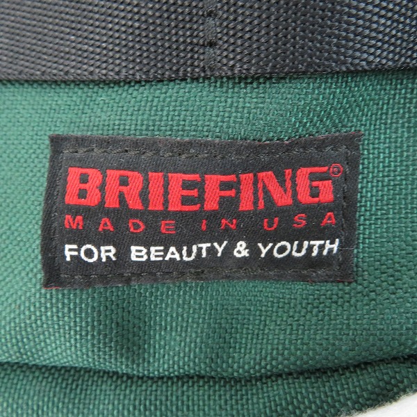 実際に弊社で買取させて頂いたBRIEFING/ブリーフィング BEAUTY&YOUTH UNITED ARROWS別注 ウエストバッグ/ボディバッグの画像 4枚目