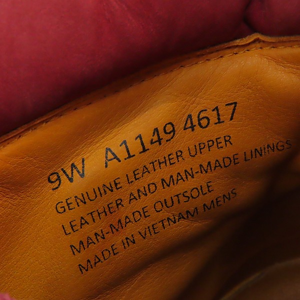 実際に弊社で買取させて頂いたTimberland/ティンバーランド 6inch PREMIUM BOOT/シックスインチプレミアムブーツ A1149 4617/9Wの画像 5枚目