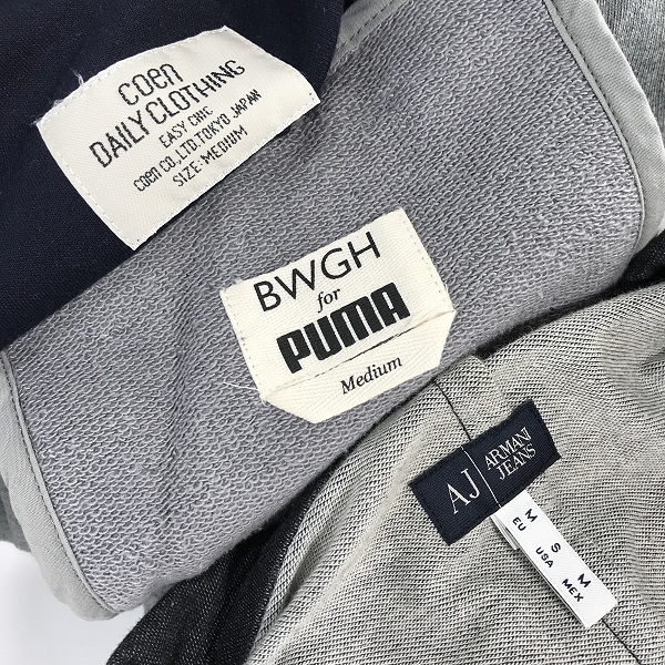 実際に弊社で買取させて頂いた【おまとめ】アルマーニジーンズ /コーエン/プーマ×ブルックリンウィーゴーハード 他 ジャケットの画像 2枚目