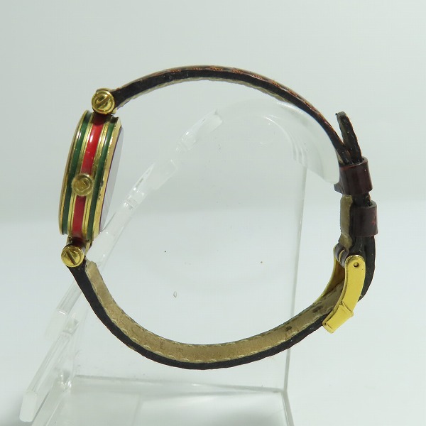 実際に弊社で買取させて頂いたGUCCI/グッチ シェリーライン レディース 腕時計【動作未確認】の画像 1枚目