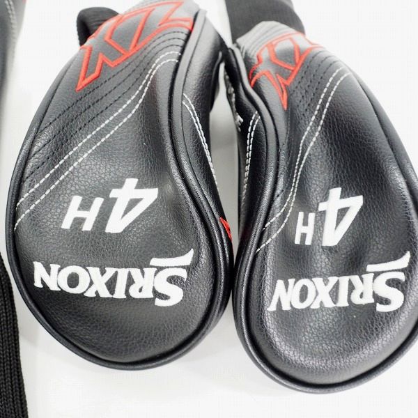 実際に弊社で買取させて頂いたDUNLOP/ダンロップ SRIXON/スリクソン ZX ユーティリティ 4H用ヘッドカバー 4個セットの画像 3枚目