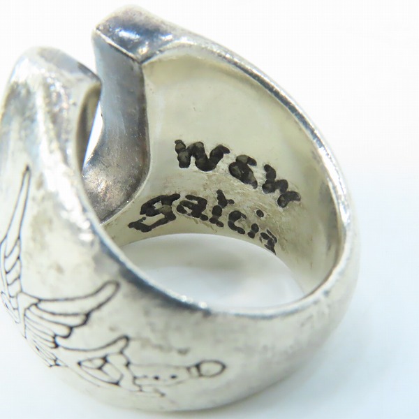 実際に弊社で買取させて頂いたGalcia/ガルシア W&W LUCK ホースシューリング 8.5-9号の画像 6枚目