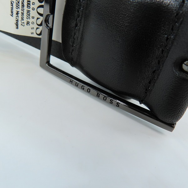 実際に弊社で買取させて頂いたHUGO BOSS/ヒューゴボス レザーベルト 85-32の画像 7枚目