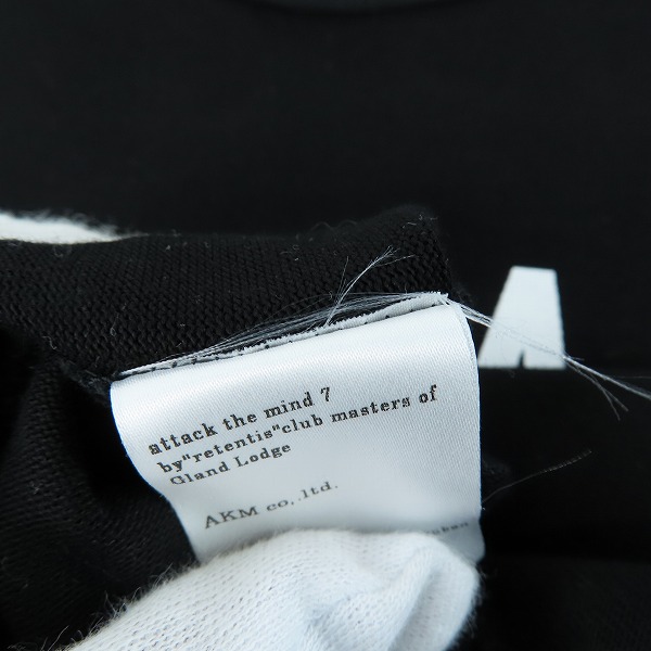 実際に弊社で買取させて頂いたattack the mind 7/アタック ザ マインド セブン Tシャツ カットソー 4の画像 7枚目