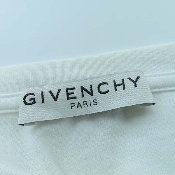 実際に弊社で買取させて頂いた【JPタグ】Givenchy/ジバンシィ Schematics Logo Tee/スケマティックスTシャツ BM710W3002/XLの画像 2枚目