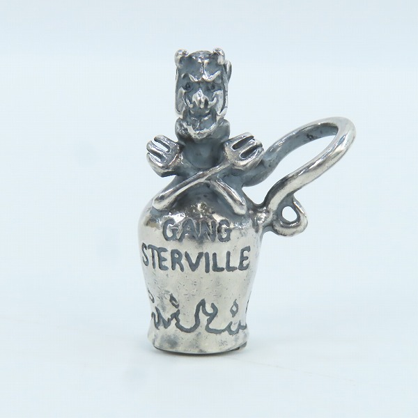 実際に弊社で買取させて頂いた(3)GANGSTERVILLE×Galcia/ギャングスタービル×ガルシア POISON BOTTLE シルバー ペンダントトップの画像 1枚目