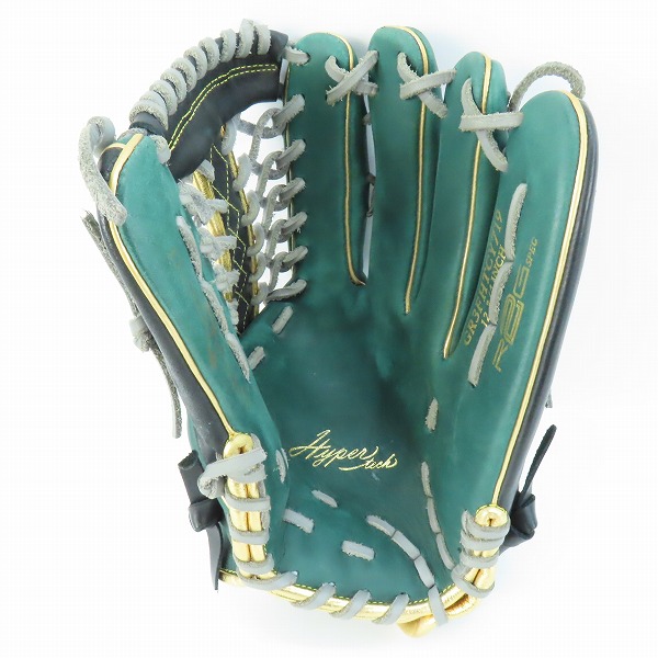 実際に弊社で買取させて頂いたRawlings/ローリングス  ハイパーテック 軟式 外野手 右投げ用 グローブ GR3FHTCY719 の画像 2枚目