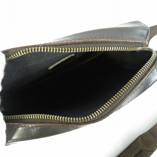 実際に弊社で買取させて頂いたLOUIS VUITTON/ルイヴィトン モノグラムグラセレザー グラセ ボビー ショルダーバッグ M46520の画像 4枚目