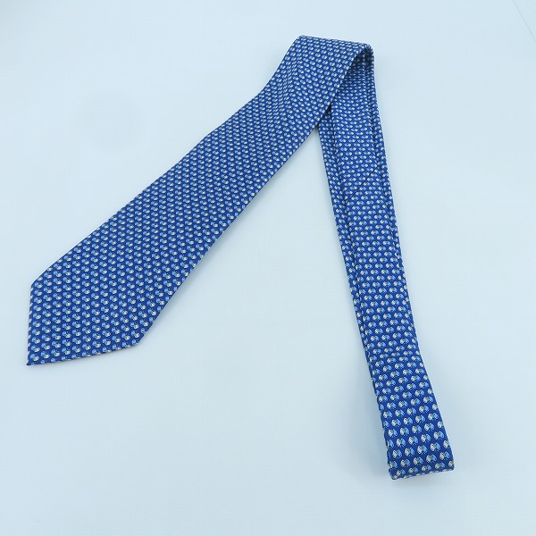 実際に弊社で買取させて頂いたSalvatore Ferragamo/サルヴァトーレ フェラガモ 蝶総柄 ネクタイ