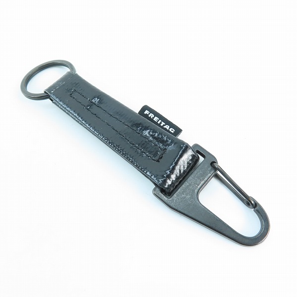 実際に弊社で買取させて頂いたFREITAG/フライターグ F531 ARCHER キーホルダー/キーリング ブラックの画像 1枚目