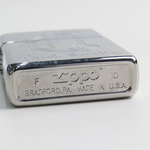 実際に弊社で買取させて頂いたZIPPO/ジッポー Paul Smith/ポールスミス 2010年製の画像 3枚目