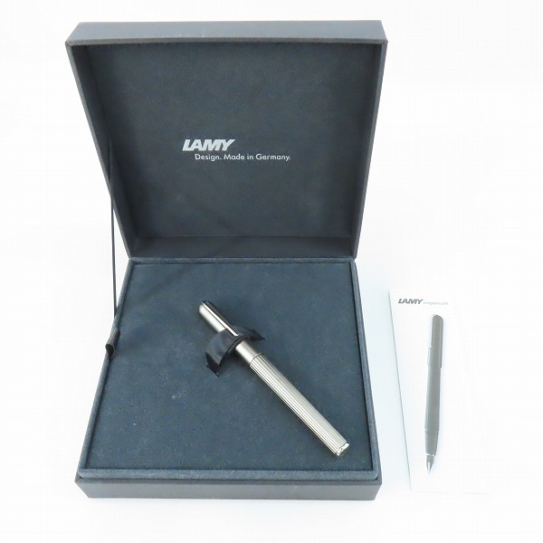 実際に弊社で買取させて頂いたLAMY/ラミー imporium/インポリウム 万年筆 ペン先14K-585 Fの画像 8枚目