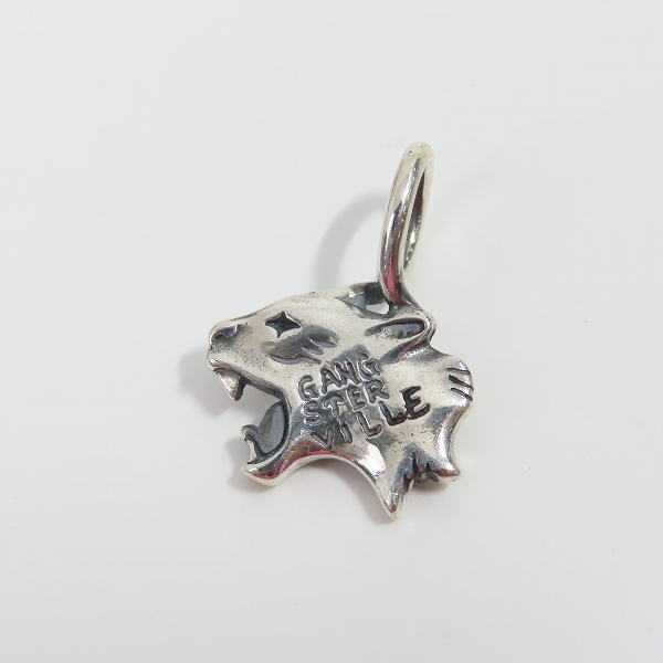 実際に弊社で買取させて頂いた（1）GANGSTERVILLE/ギャングスタービル × galcia/ガルシア ペンダントトップ "PANTHER" シルバーの画像 1枚目