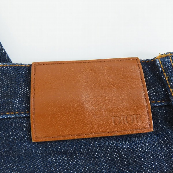 実際に弊社で買取させて頂いた【JPタグ】DIOR HOMME/ディオールオム BEE刺繍 デニムパンツ 933DS00J4210/30の画像 2枚目
