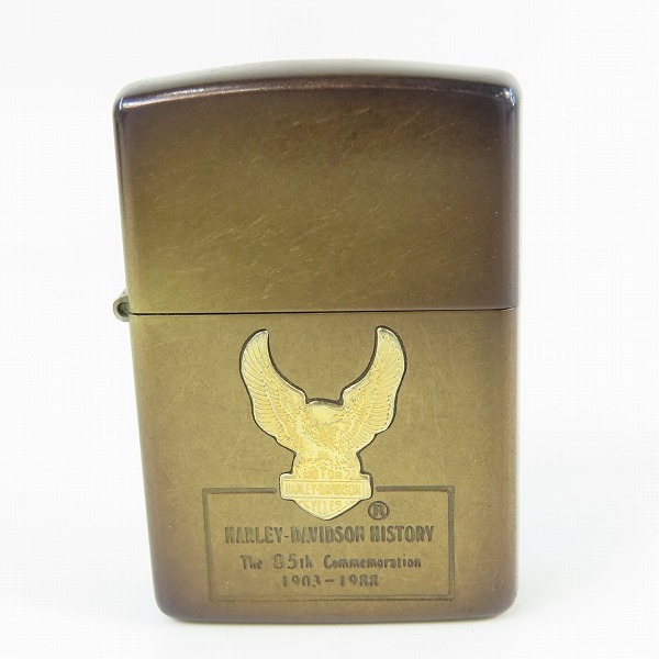 実際に弊社で買取させて頂いたZIPPO/ジッポー ハーレーダビッドソン The 85th 91年製