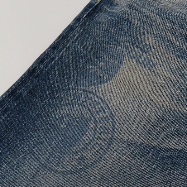 実際に弊社で買取させて頂いたHYSTERIC GLAMOUR/ヒステリックグラマー CR加工 RELIEVES pt デニム パンツ 0234AP05 28の画像 5枚目