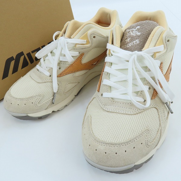 実際に弊社で買取させて頂いたMIZUNO×IL BISONTE/ミズノ×イルビゾンテ SKY MEDAL/スカイメダル スニーカー D1GG240201/28