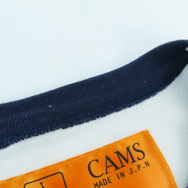 実際に弊社で買取させて頂いたCHALLENGER × SAM'S/チャレンジャー×サムズ CAMS コラボ プリントTシャツ ホワイト/FATの画像 3枚目