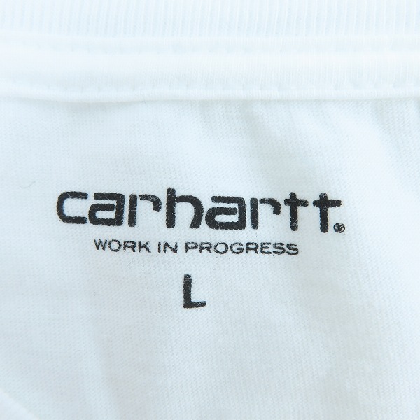 実際に弊社で買取させて頂いたCarhartt/カーハート SPEACE STATE Work in progress 半袖Tシャツ/Lの画像 2枚目