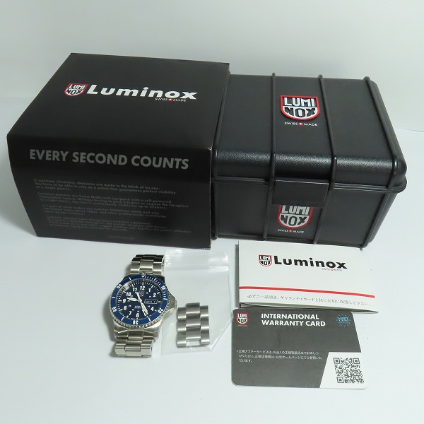実際に弊社で買取させて頂いたLUMINOX/ルミノックス SERIES 0920 スポーツタイマー 自動巻き腕時計 0924の画像 9枚目