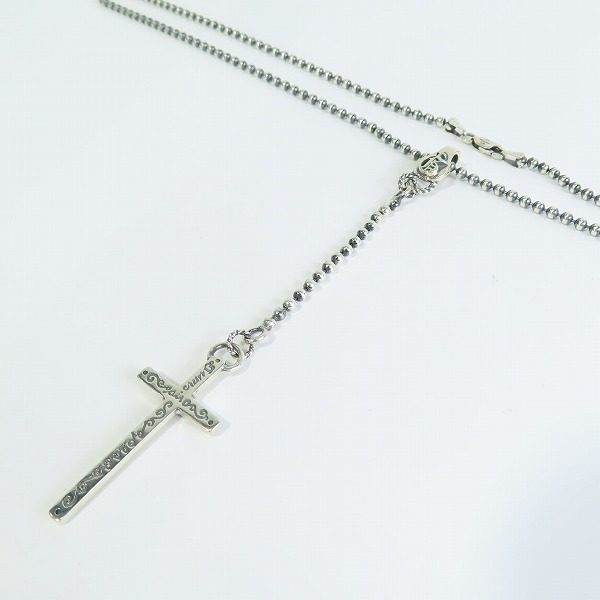 実際に弊社で買取させて頂いたGANGSTERVILLE×Galcia/ギャングスタービル×ガルシア ROSARY/ロザリオ ネックレス シルバー925